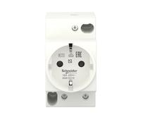 Schneider Electric Toma de corriente modular A9A15310 16 A UE 250 V 2 P T KEMA VDE