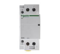 Schneider Electric A9C20162 Acti 9 iCT Conector, 63A, 2NA, 24Vca, 85mm x 36mm x 68.5mm, Blanco