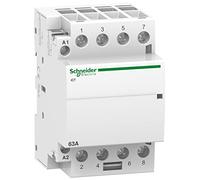 Schneider Electric A9C20164 Acti 9 iCT Conector, 63A, 4NA, 24Vca, 85mm x 54mm x 68.5mm, Blanco