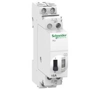 Schneider Electric A9C30115 Telerruptor iTLI, 2P, 1NO+1NC, 16A, Bobina 12 V CD, 24 V CA, 50/60Hz