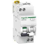 Schneider Electric A9D31610 iDPN N Vigi Interruptor Diferencial, 1P+N, 10A, 30mA, Clase AC, 85mm x 36mm x 73mm, Blanco