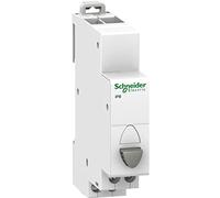 Schneider Electric A9E18032 Pulsadores IPB Simple 1NO, Gris