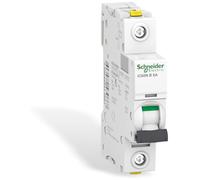 Schneider Electric A9F03106 Interruptor de Circuito 6 A 230 V, Blanco