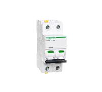 Schneider A9F04240 Disyuntor iC60N, 2P, 40A, C características, Blanco