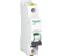 Schneider Electric A9F06116 IC60H Interruptor Automático Magneto Térmico, 1P, 16A, Curva B, 78.5mm x 18mm x 91mm, Blanco