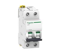 Schneider Electric Disyuntor Acti9 IC60N A9F74216 – 2P 16A Curvatura C 50/60 Hz Blanco