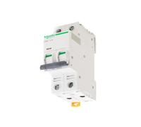 Schneider Electric A9F74404 Interruptor Automático Magnetotérmico iC60N, 4P, 4 A, Curva C, Blanco