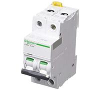 Schneider Electric A9F75263 Interruptor Automático Magnetotérmico Ic60N, 2P, 63A, Curva D