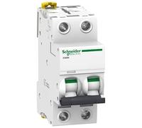 Schneider Electric A9F78216 Interruptor Automático Magnetotérmico Ic60N, 2P, 16A, Curva B