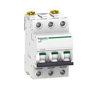 Schneider Electric Interruptor Automático Magnetotérmico iC60N A9F79325 3P 25 A Curva C Blanco