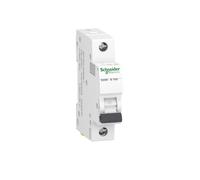 Schneider Electric A9K01116 Disyuntor K60N 1P, 16A, B características, 6kA, Blanco, 16 Ampere B