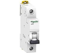 Schneider Electric A9K17116 IK60N Interruptor Automático Magneto Térmico, 1P, 16A, Curva C, 78.5mm x 18mm x 85mm, Blanco