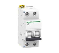 Schneider Electric A9K24650 Interruptor Automático Magnetotérmico, Ik60N, 1P+N, 50 A, Curva C