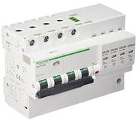 Schneider Electric A9L16297 iQuick PRD20R Limitador Sobretensión con Transferencia Remota, 3P+N, 350V, 75.9mm x 131.5mm x 94mm, Blanco