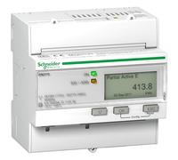 Schneider Electric A9MEM3110 iEM3110 Contador de Energía Digital, 63A, 1 Salida de Impulso, 69mm x 95mm x 90mm, Blanco
