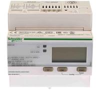 Schneider Electric A9MEM3155 iEM3155 Contador de Energía Digital, 63A, Modbus, 1 ED, 1 SD, 4 Tarifas, 69mm x 95mm x 90mm, Blanco