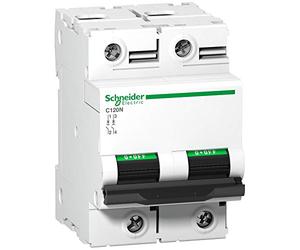 Schneider Electric A9N18361 Interruptor Automático Magnetotérmico C120N, 2P, 80A, curva C