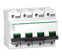 Schneider Electric A9N18374 Interruptor Automático Magnetotérmico C120N, 4P, 100A, curva C
