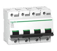 Schneider Electric A9N18479 Interruptor Automático Magnetotérmico C120H, 4P, 80A, curva C