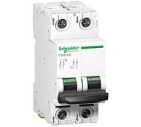 Schneider Electric A9N61521 Interruptor Automático Especial de CC, C60H, 500 V, 2P, 1 A, curva C