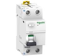 Schneider Electric A9R14280 iID Interruptor Diferencial, Clase AC, 2P, 80A, 300mA, 73.5mm x 36mm x 91mm, Blanco