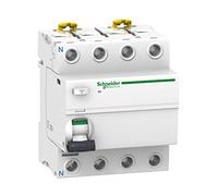 Schneider Electric Interruptor diferencial Acti9 A9R34463 4P 63A 300mA Clase A SI Blanco