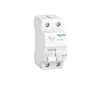 Schneider Electric A9Z01240 Disyuntor de Corriente Residual ID K, 2P, 40 A, 30 mA, Tipo A, Blanco, Ampere