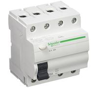 Schneider Electric A9Z05425 Interruptor Diferencial, 4P, 25A, 30Ma, Clase Ac
