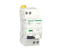 Schneider Electric Acti9 iDD40T - Disyuntor diferencial (1P+N C 10A 4500A/6kA, 30mA tipo A SI, A9DB2610)