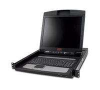 Schneider Electric AP5717 LCD Consola para Rack de APC, 17", Negro