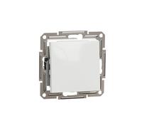 Schneider Electric Asfora EPH0470121D - Interruptor empotrable (10AX- 250 V, abrazadera de tornillo), color blanco
