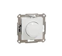 Schneider Electric Asfora EPH6870121D - Regulador de intensidad | Regulador de intensidad, sección de fase, 230 V, 0-370 W, empotrado, color blanco