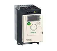 Schneider Electric ATV12H075M2 ATV12 Accionamiento de Velocidad Variable con Disipador de Calor, 0.75kW, 1hp, 200..240V, 1Fases, 143mm x 72mm x 131.2mm