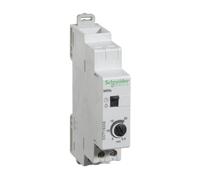 Schneider Electric CCT15232 Temporizador de Marcha Forzada con Minutos, 18 mm Anchura, 89 mm Altura, 66 mm Profundidad, 16A Amperios, 230 V, Blanco