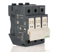 Schneider Electric DF103 TeSys Seccionador PortaFusible, 3P, 32A, Fusible 10mm x 38mm, 79.5mm x 52.5mm x 61mm