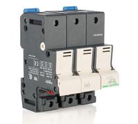 Schneider Electric DF143C TeSys Seccionador PortaFusible, 3P, 50A, Fusible 14mm x 51mm, 110.8mm x 79mm x 76.5mm