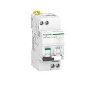 Schneider Electric Disyuntor de circuito FI/Acti9 iDPN N Vigi, 1 polo+N, 10 A, característica C, 30 mA, tipo A, 6 kA, número de artículo A9D32610