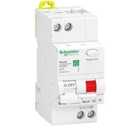 Schneider Electric Disyuntor de circuito FI/Resi9, 1 polo+N, 13 A, B-característica, 30 mA, tipo A, 6 kA, número de artículo R9D01613