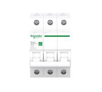 Schneider Electric Disyuntor RESI9 3P 16A C 6KA, R9F24316, 3 polos