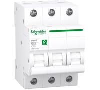 Schneider Electric Disyuntor RESI9 3P 25A C 6KA R9F24325