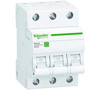Schneider Electric Disyuntor Resi9 de 3 pines, 32 A, característica B, 6 kA, número de artículo R9F23332