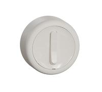 Schneider Electric ELSO WDE015821 Renova 16 AX - Interruptor universal (1 enchufe, 250 V CA, redondo), color blanco