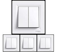 Schneider Electric EPH0300121 Doble Interruptor (Paquete de 4)