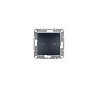 Schneider Electric EPH1300171 Pulsador de Persianas, Antracita