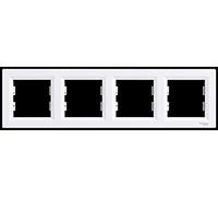 Schneider Electric EPH5800421 Marco 4 Elementos, Blanco
