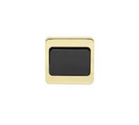 Schneider Electric GGBL1012WBSB Lisse Rocker Switch, 1 Gang, 2 Way, 10AX, latón satinado con interior negro