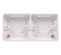 Schneider Electric GGBL9D25 Lisse - Caja de 2 bandas, 25 mm, 5 unidades, color blanco