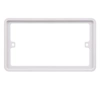 Schneider Electric GGBLSPC2S Lisse 2 bandas espaciador Blanco