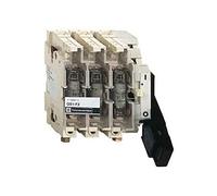 Schneider Electric GS1QQD3 TeSys GS Interruptor Seccionador para Fusibles, 3P, 400A, Din 2