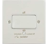 Schneider Electric GU1213WPW interruptor eléctrico Rocker switch Blanco - Accesorio cuchillo eléctrico (Rocker switch, Blanco, Acero inoxidable, IP20, 16 A, 88 mm)